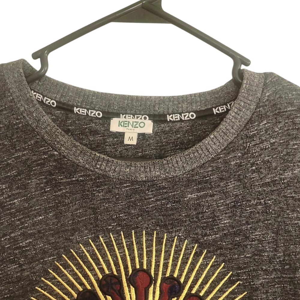 Kenzo Jaspe Sweatshirt in Dark Grey - Picture 5 of 7